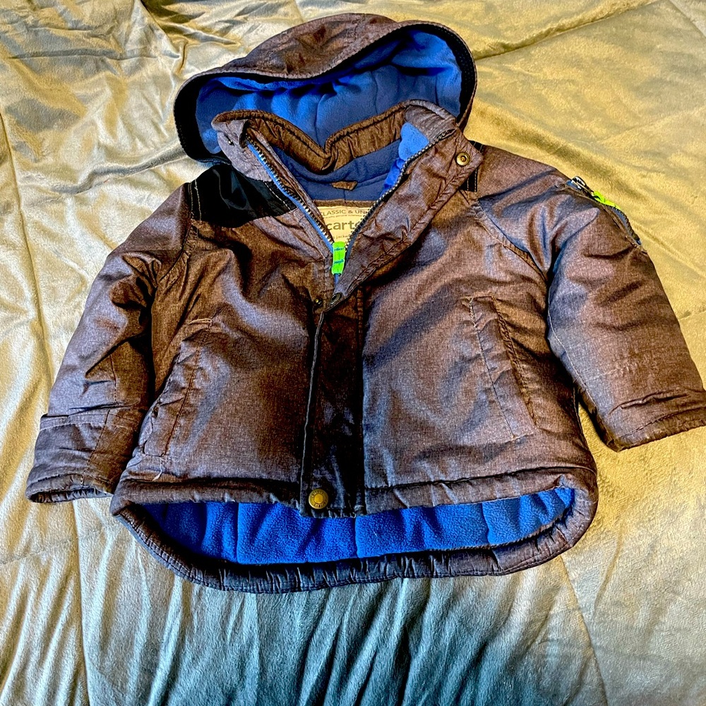 Carters boys 2T winter jacket GUC